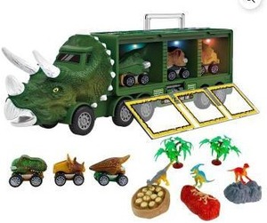lot 27714 image: Dinosaur Transport Carrier Truck