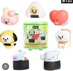 lot 27736 image: BT21 Surprise Sushi Squishy Figure Set, Lot of 2