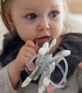 lot 27742 image: Silicone Baby Teething Ring Toy