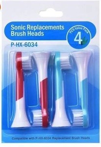 lot 27770 image: Replacement Toothbrush Heads, Pack of 12, for Phillips Sonicare HX6034