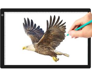 lot 6110 image: A2 Light Pad Portable Stepless Dimmable Brightness Large Light Box Copy Board