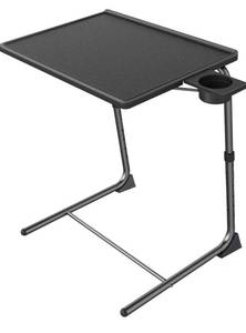 lot 6116 image: HUANUO Adjustable TV Tray Table
