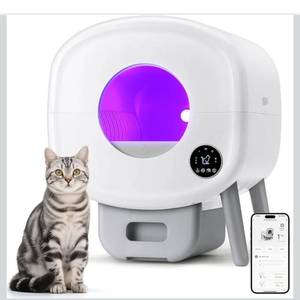 Self Cleaning Litter Box,Large Capacity Automatic Cat Litter Box