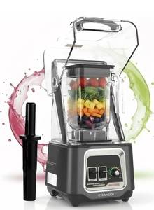lot 6156 image: Professional Smoothie Blender, 2200W Commercial Soundproof Quiet blender
