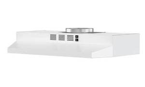 lot 6158 image: FIREGAS Range Hood 30 inch Under Cabinet Range Hood with 2 Speed Exhaust Fan,DuctedDuctless Convertible,