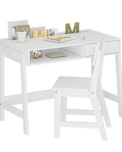 lot 6159 image: UTEX Kids Desk and Chair Set, Study Desk for Kids