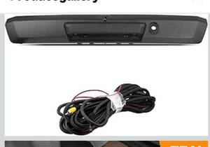 lot 6165 image: Deal Truck Bed Built-in Rear View Camera Tailgate Door Latch Handle wKey Hole & Power Cable, Compatible with 2017-2022 Ford F-250F-350F450F550 Super Duty, HC3Z-9943400-CC