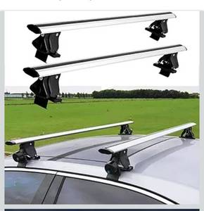 lot 6176 image: Without Roof Rail Rack Lockable Roof Rack Cross Bars Fit for Dodge Durango 2011-2024 2025 Crossbars Rooftop Luggage Cargo Carrier