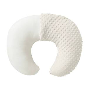 lot 6187 image: Nursing Pillow and Positioner with Cover for Breastfeeding and Bottle Feeding, Propping Baby, Tummy Time, Baby Sitting Support, Awake-Time Support (Beige, 22 x 17.7 x 5.9)