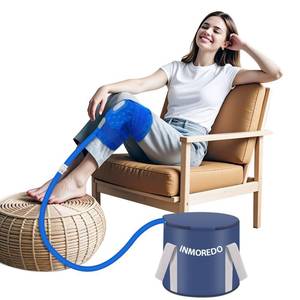 lot 6207 image: Inmoredo Cold Therapy System Ice Machine System for ACL Knee Surgery Recovery - Quiet Pump, Flexible Kit, Portable, Knee Ice Machine, Ideal for Sports Injuries, Pains, Strain & Stiffness, Sprain