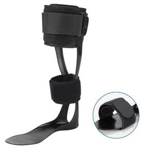 lot 6236 image: Jewlri AFO Drop Foot Brace, Drop Foot Stabilizer, AFO Support for Walking, Lightweight, Trimmable, Polyethylene, fits Most Shoes Easily (Left, Medium)