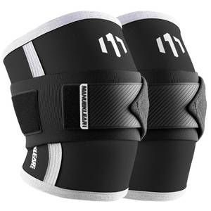 lot 6262 image: MANUEKLEAR Adjustable Compression Elbow Wraps for Weightlifting(1 Pair), Elbow Sleeves Weightlifting Men with Compression Band, 5mm Neoprene Elbow Strap for Weight Lifting and Bench Press