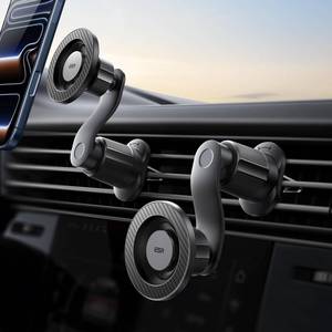 lot 6289 image: ESR OmniLock for MagSafe Car Mount, 360° Rotation, Car Phone Mount for Air Vent, Magnetic Phone Holder for iPhone 17e171615141312,GoogleSamsungAndroid,All Smartphones