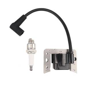 lot 6297 image: Ignition Coil with Spark Plug for Tecumseh AV520 LH195 OH195 TLV148A LV195EA OVRM105 H139 TV085 TVM140 TVXL840 VLV126 LEV100 LEV115 LEV120 34443 34443A 34443B 34443C 34443D