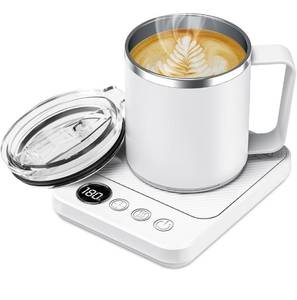 lot 6435 image: Coffee Mug Warmer & Mug Set for Desk
