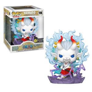 lot 6449 image: Funko Pop ONE Piece Yamato 6-inch Glow in The Dark #1596 Exclusive Vinyl Figure