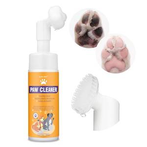 lot 6498 image: GJYC PET Paw Cleaner for Dogs and Cats,Magic Foam - Clean Paws No-Rinse Foaming Cleanser-Dry Shampoo, Foot Cleaner Brush - with Rose Extract, Odor Control Wash - Good for Puppy