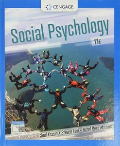 lot 6546 image: Social Psychology (MindTap Course List)