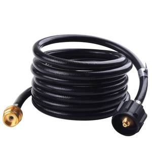 lot 6548 image: SHINESTAR Propane Adapter Hose, 12FT Propane Hose for Buddy Heaters, Blackstone Tabletop Griddle, Portable Propane Camping Stove and More, Connects to 5-20 lb Propane Tank