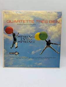 lot 44404 image: Quartette Tres Bien - Spring Into Spring Decca DL 4617 LP