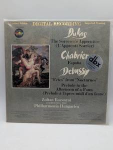 lot 44405 image: Dukas, Chabrier, Debussy Classical LP - Philharmonia Hungarica