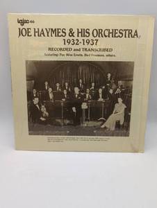 lot 44409 image: Joe Haymes & His Orchestra 1932-1937 IAJRC LP