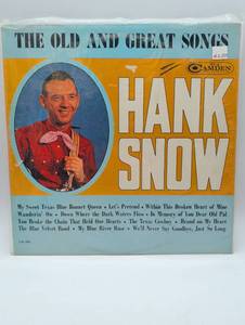 lot 44432 image: Hank Snow - The Old and Great Songs RCA Camden LP