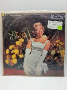 lot 44445 image: Dinah Shore - Im Your Girl LP RCA Camden Album