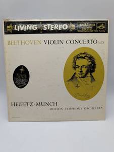 lot 39058 image: Beethoven Violin Concerto - HeifetzMunch RCA Living Stereo LSC-1992