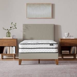 lot 1043 image: Signature Design by Ashley Twin Size Chime 10 Inch Medium Firm Hybrid Mattress with Cooling Gel Memory Foam for Pressure Relief, Fiberglass Free, Mattress In A Box - Retail $225