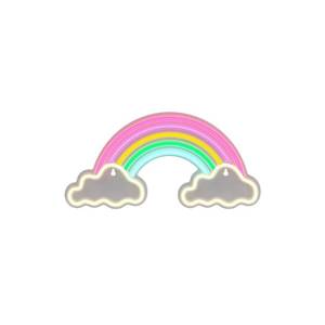 lot 1087 image: GEMS Over the Rainbow Novelty Neon Wall Light - Retail $15