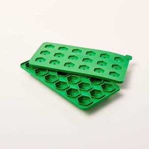 lot 1097 image: Gem Ice Cube Molding Tray Green - kate spade new york x Target - Retail $10