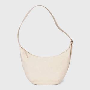 lot 1113 image: Slouchy Crescent Sling Handbag - Universal Thread�� Cream Adjustable Strap, Twill - Retail $30