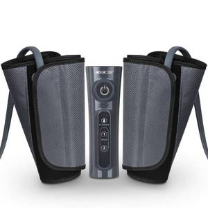 lot 1129 image: CINCOM Leg Massager for Circulation and Pain Relief, Air Compression Calf Massager with 2 Modes 3 Intensities Helpful for RLS Edema and Muscle Soreness - Retail $60