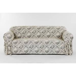 lot 1195 image: Classic Slipcovers Toile Print Sofa Slipcover - Retail $75