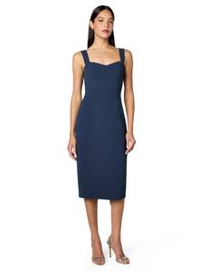 lot 1227 image: Dress the Population Womens Nicole Sweetheart Neck Bodycon Midi Dress, Navy, Small US - Retail $148