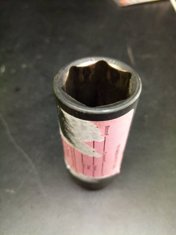lot 2038 image: 12 inch Drive Deep Impact Socket - Retail $12