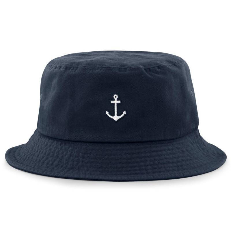 lot 2063 image: Mini Anchor Bucket Hat Navy - Retail $26