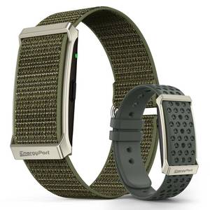 EnergyPort Fitness Tracker,Wearable Health Smart Bracelet Band with Blood Oxygen 170+ Sport Mode 60-Day Battery,Lifetime Membership,Activity Tracking Heart Rate Sleep Monitor for Android iOS,2 Bands - Retail: $120