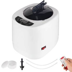 NetLea 4L Portable Sauna Steamer Machine, 1500W Steam Generator for Sauna Box & Steam Room, Electric Sauna Heater, Portable Steam Sauna Kit with Remote-Essential Home Spa Sauna Accessories - Retail: $50