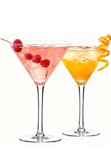lot 5274 image: Farielyn-X Martini Glasses Set of 2, 9 oz Crystal Cocktail Glasses, Hand Blown Crystal Martini Glasses for Espresso Martini, Cosmopolitan, Gimlet, Home Bar, Party, Martini Glassware Gift Set