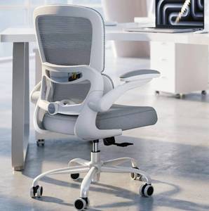 lot 5304 image: Office Chair - Ergonomic Desk Chair with Adjustable Lumbar Support, Mesh Computer Chair, Executive Chair for Home Office Comfortable Lumbar Support(Grey)