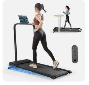 lot 5311 image: 3-in-1 Foldable Treadmill for Home, Portable Walking Pad & Running Machine