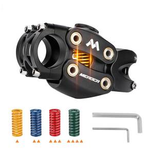 lot 5337 image: MEROCA Suspension Stem for Bikes, Shock-Absorbing Bicycle Handlebar Stem, Bike Stem Mountain Bike Stem Short Handlebar Stem for Road Bikes, MTB, BMW, Gravel Bikes, Ebike�SS01