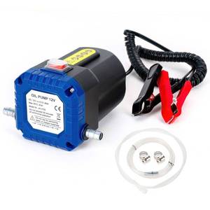 lot 5347 image: AIGMISON Oil Change Pump Extractor, 12V 80W Electric Oil Transfer Pump, Motor Oil Diesel Fluid Pump with Tubes