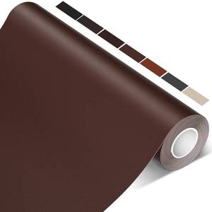 lot 5396 image: luevita Leather Repair Patch Tape, 17x60 inch Large Self Adhesive Leather Repair,Vinyl Repair Patch Kit for Couches, Car Seats, Chairs, Furniture 17X60 inch, Brown