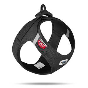 lot 5468 image: curli Vest Harness Clasp Air-Mesh Dog Harness (safe dog accessories, no pressure points, improved fit, harness with curli clasp buckle) M