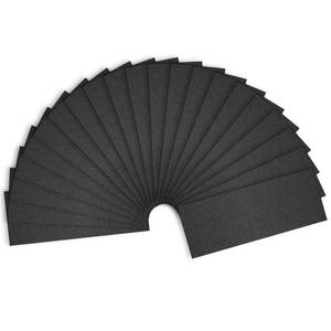lot 5483 image: Sandpaper 150 Grit, Wet Dry Sanding Sheets 9 x 3.6 Inch for Wood Furniture Finishing, Metal Sanding and Automotive Polishing,21 -Sheet