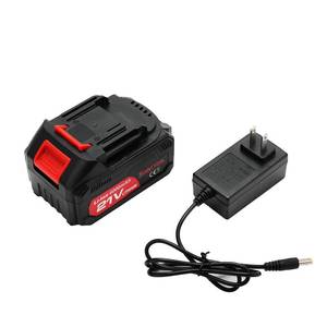 lot 5489 image: SHINTYOOL 21v Lithium Battery - 4.0 Ah Battery with Charger Adapter Led Indicator Compatible with Leaf Blower