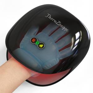 lot 5535 image: THERAZZAGGE Hand Massager for Arthritis and Carpal Tunnel, FSA Eligible HSA Cordless Hand Massager with Heat and Compression, 3 Intensities & 3 Modes,Relaxation at OfficeHome